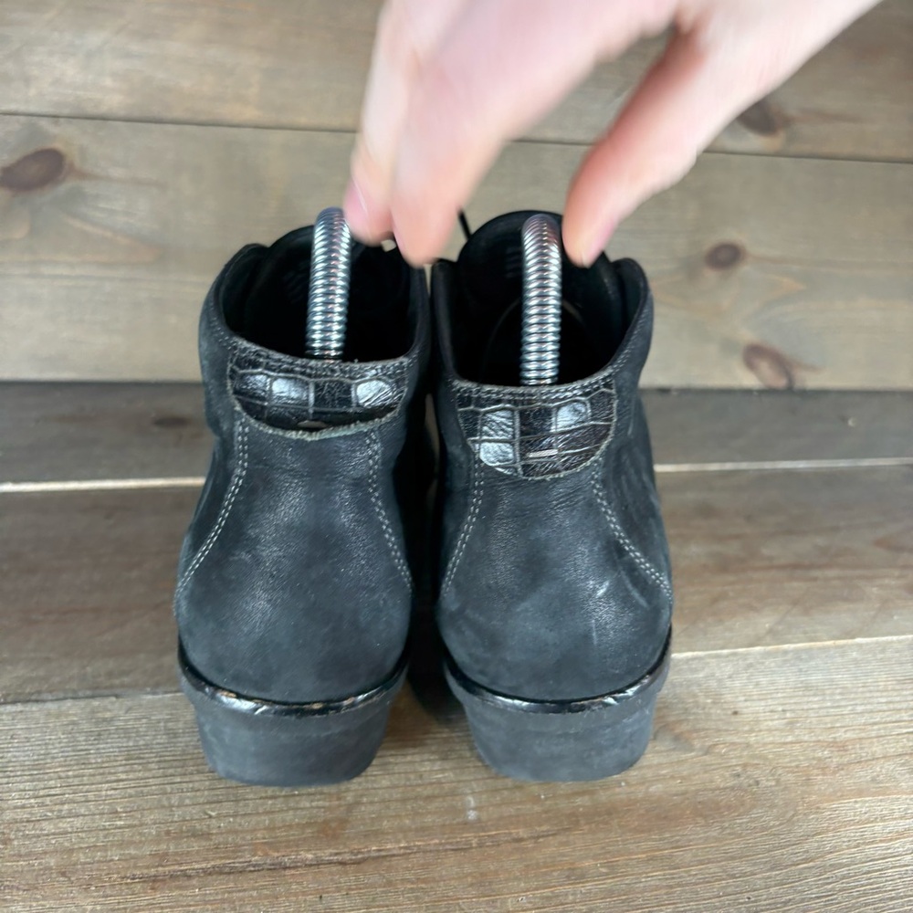 dansko joy womens size 38 shoes black leather comfort chukka boots - Picture 5 of 8
